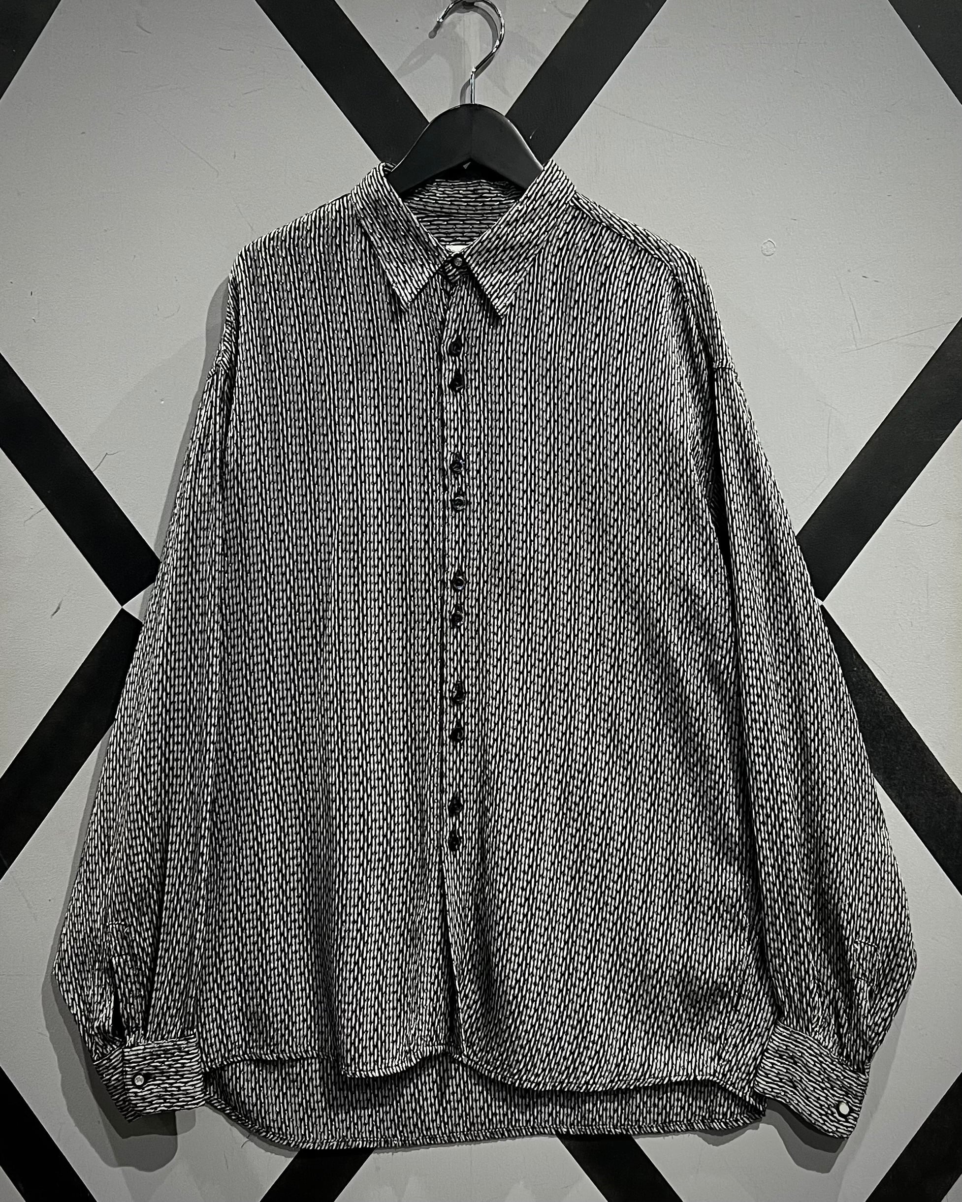 X VINTAGE】3D Pattern Vintage Loose L/S Shirt | Caka(カカ）下北沢