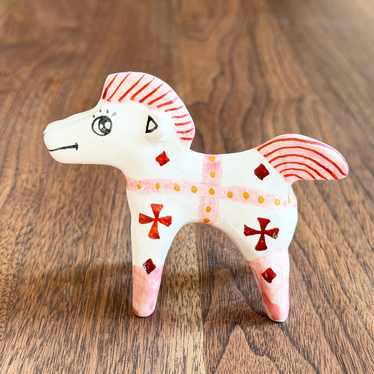 山口祥治 干支フィギュア 午(ウマ)「ウマジャロウ UJ-205」 工房:喜鶴製陶(有田焼)