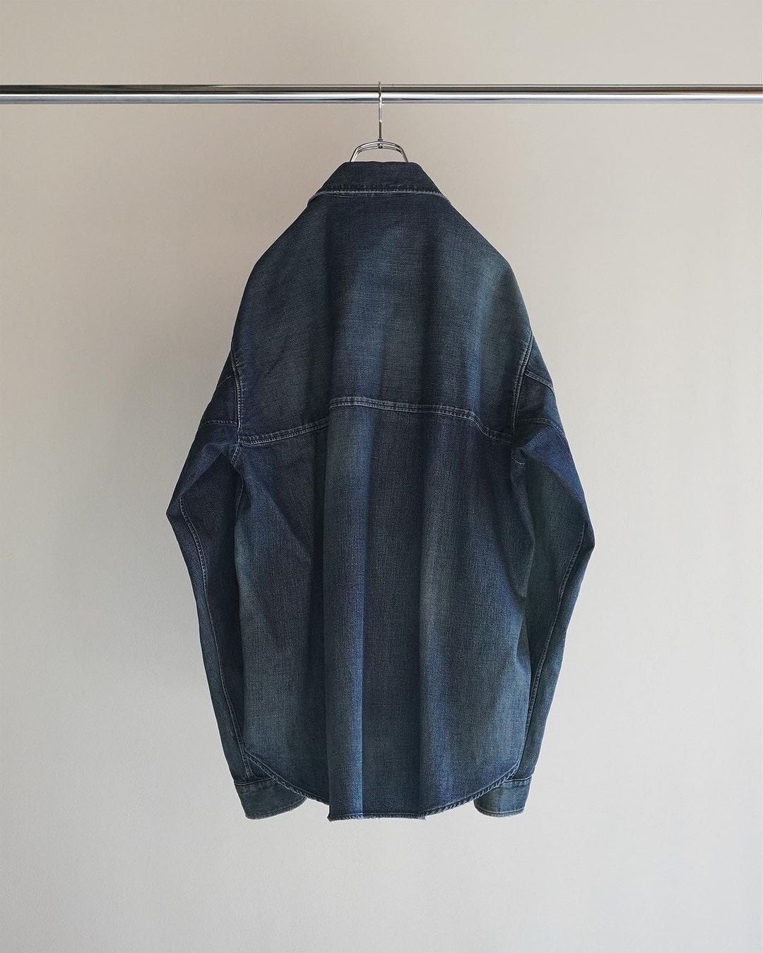 24AW】ANCELLM DRESS DENIM SHIRT (INDIGO) ANC-SH44-A | IAAAM 24AW】ANCELLM DRESS DENIM SHIRT (INDIGO) ANC-SH44-A | IAAAM