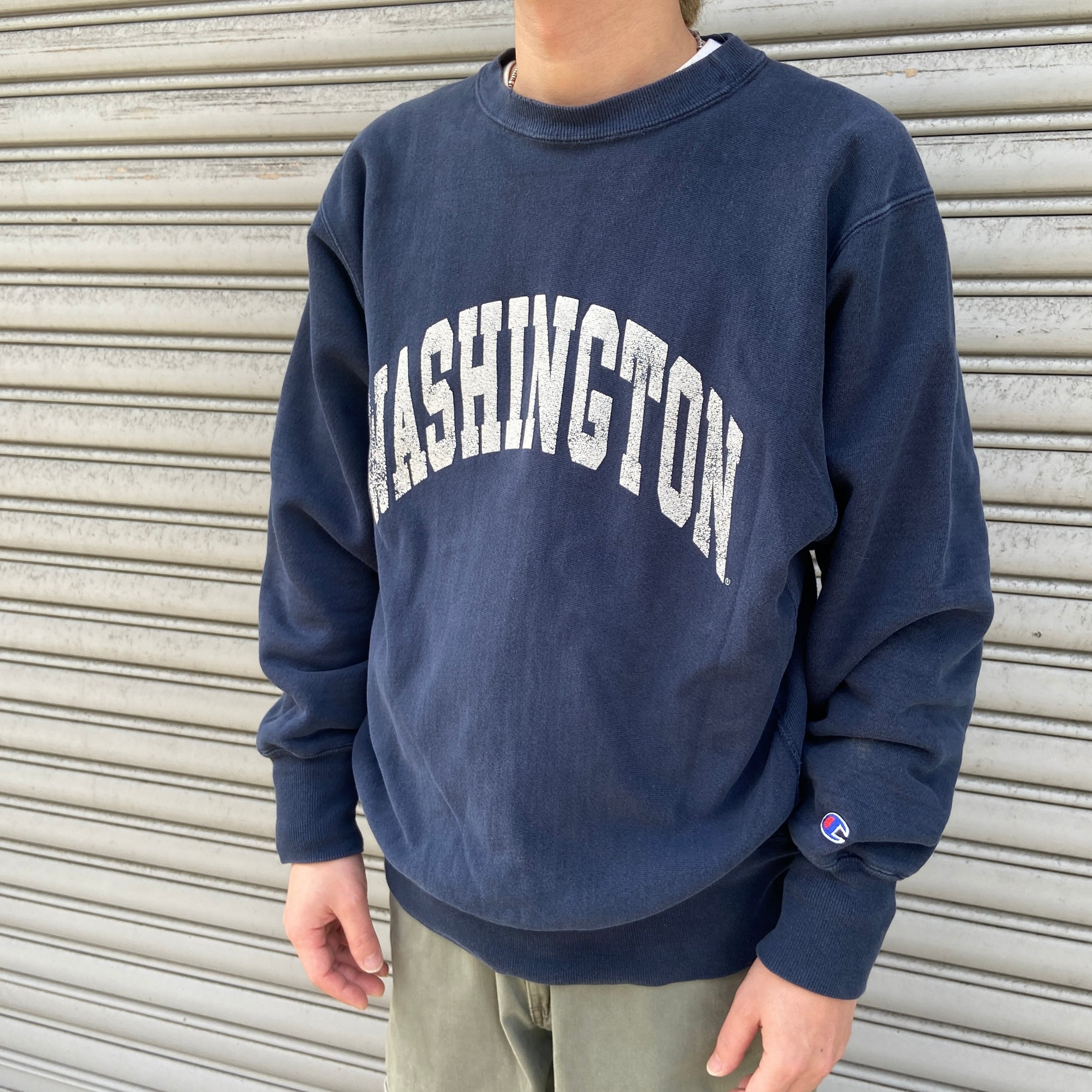90s USA製 Champion リバースウィーブスウェット ワシントン L 90s USA製 Champion リバースウィーブスウェット ワシントン L