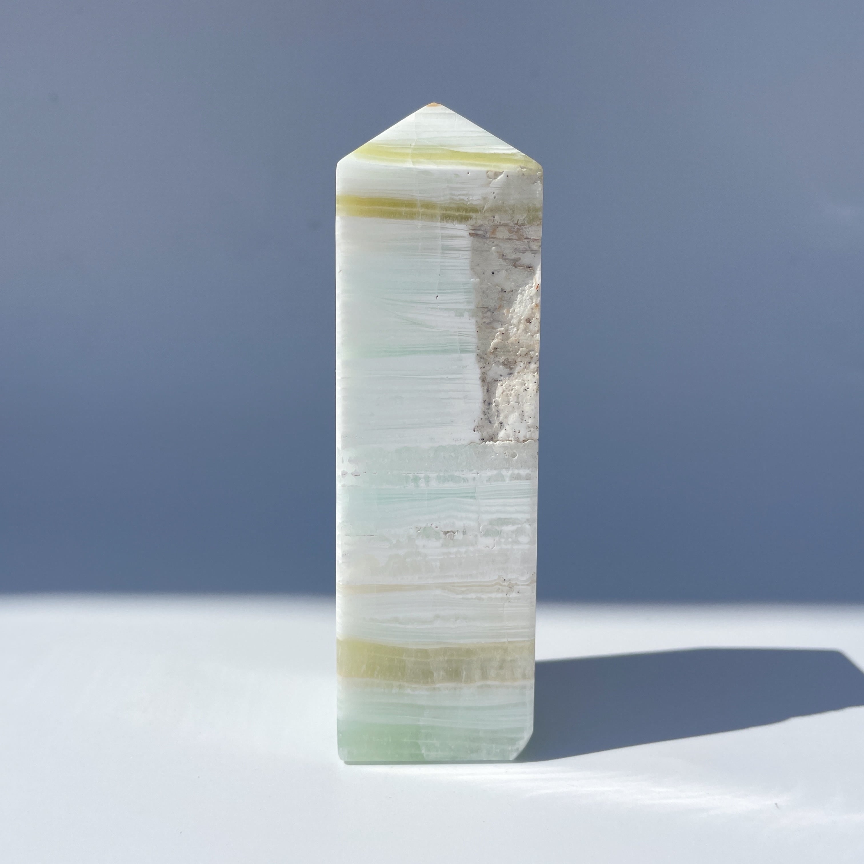 ブルーアラゴナイト タワー06◇ Blue Aragonite ◇天然石・鉱物