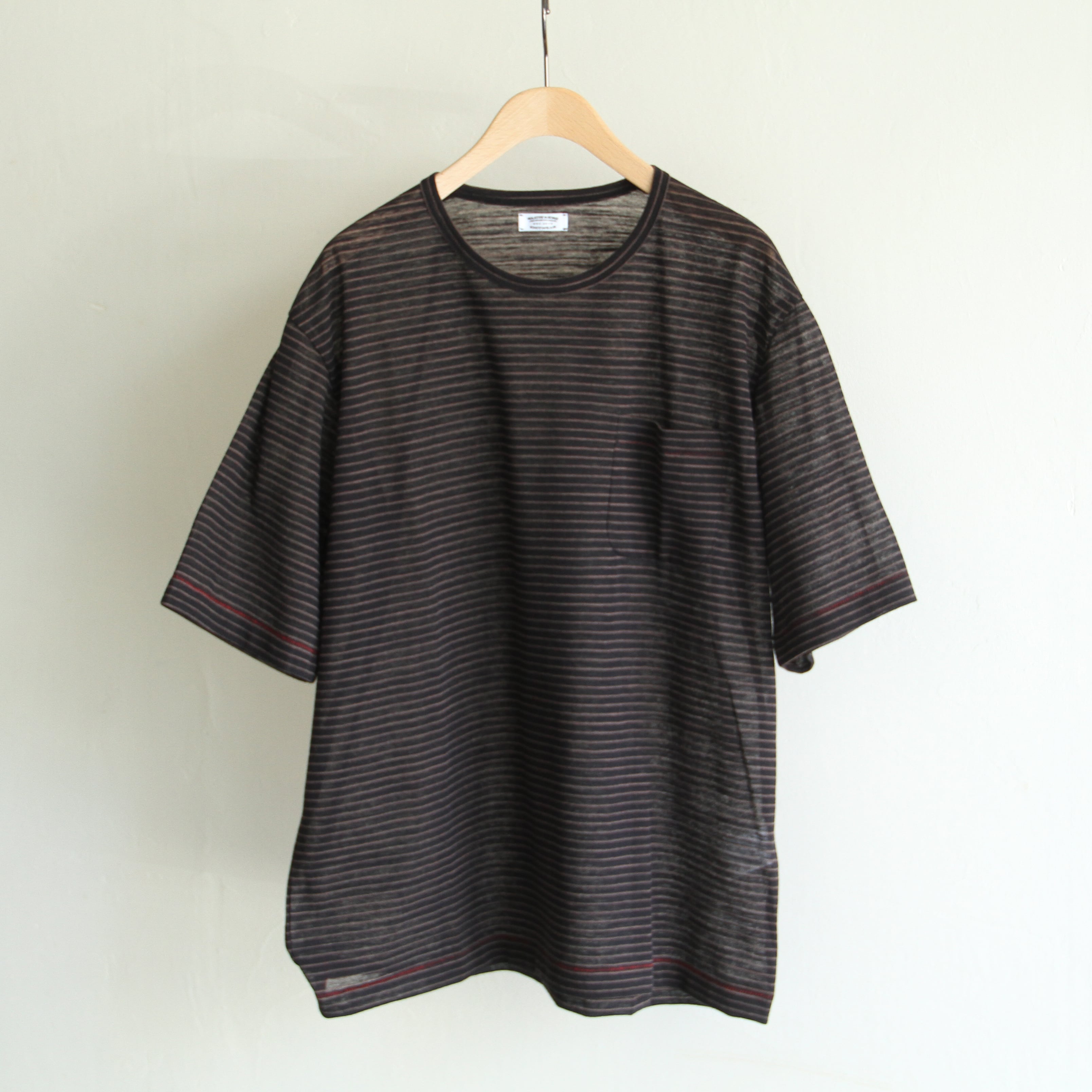 MAATEE&SONS S/s border tee 