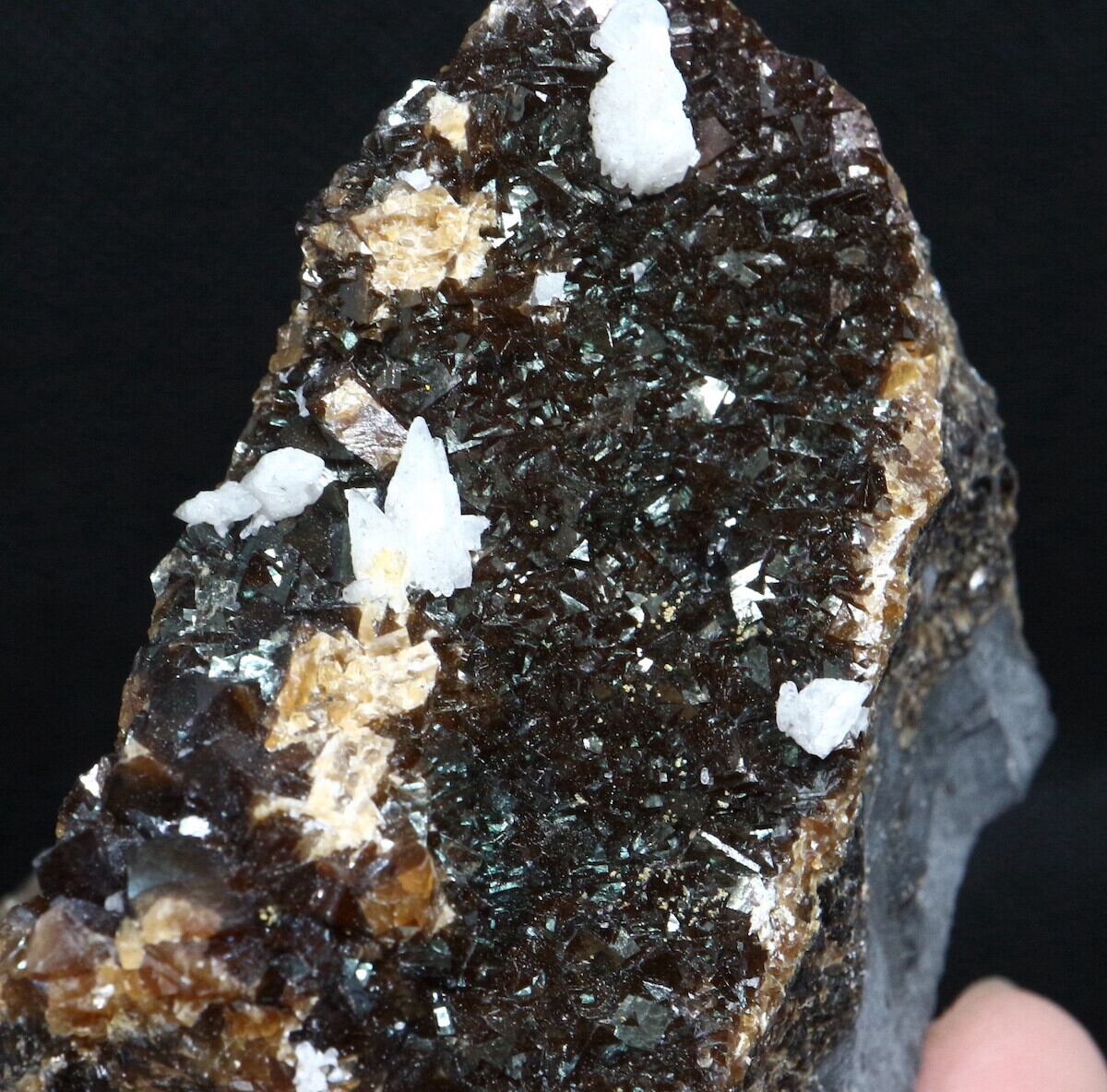 希少！アイオワ州産 イリデッセント カルサイト 原606g IRI029天然石