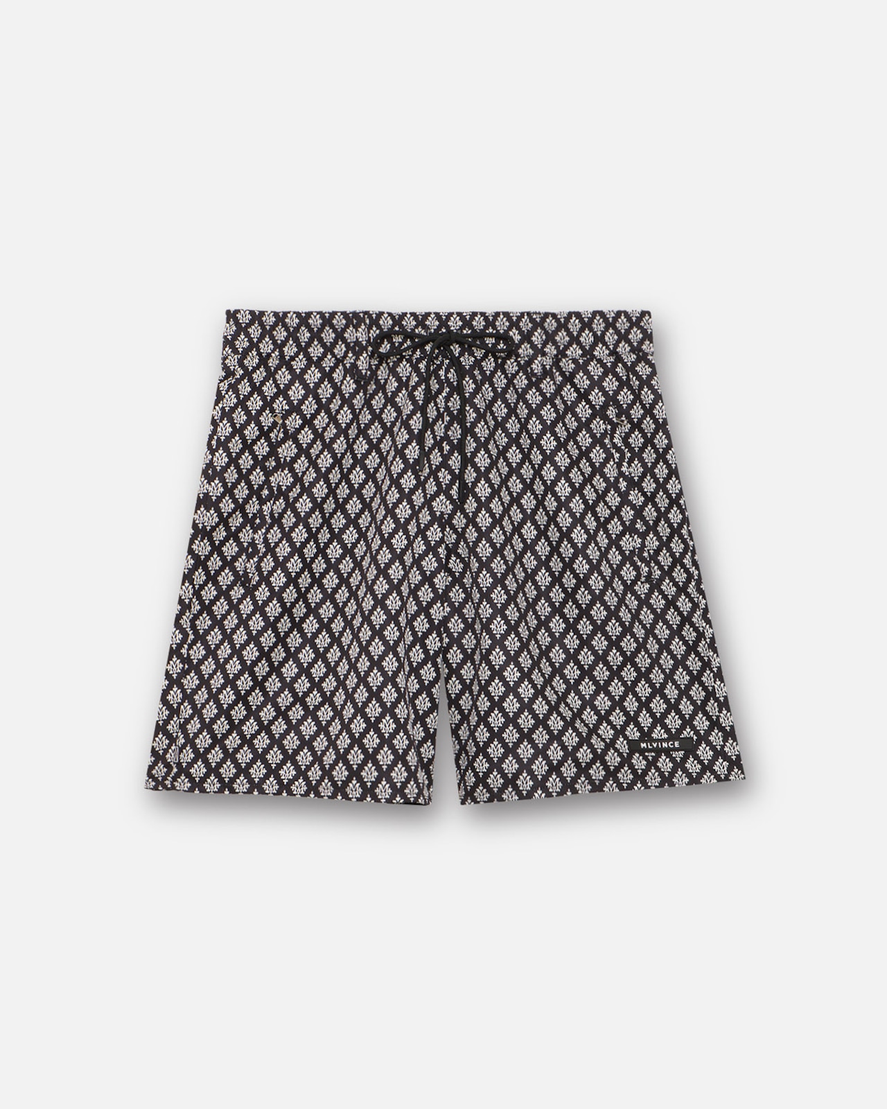 MLVINCE / mongram shorts black