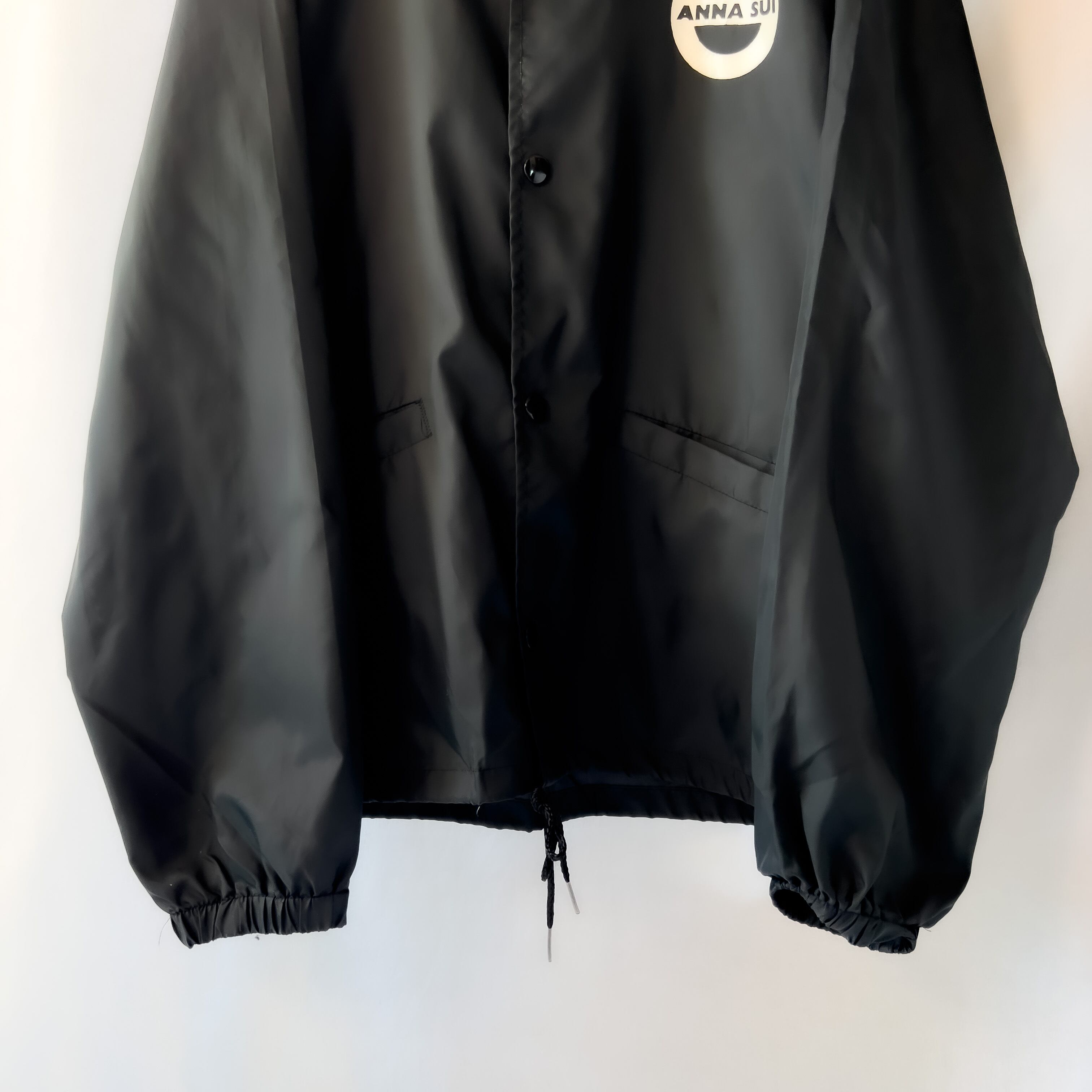 90s “ANNA SUI” made in usa black coach jacket cordinal body 90年代 ...