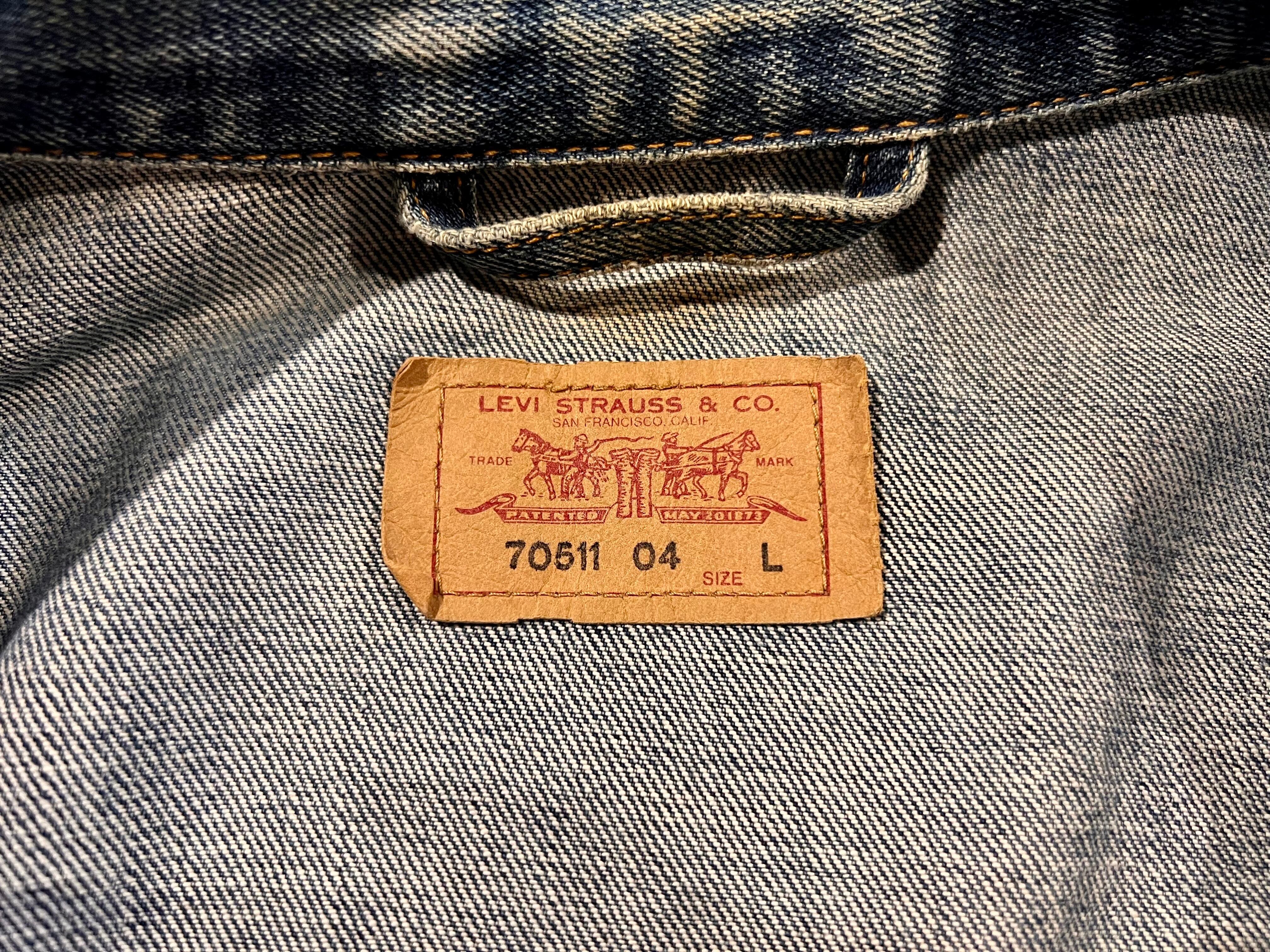 1990年代/EURO Levi's/ユーロリーバイス/70511/S506XX タイプ 1990年代/EURO Levi's/ユーロリーバイス/70511/S506XX タイプ