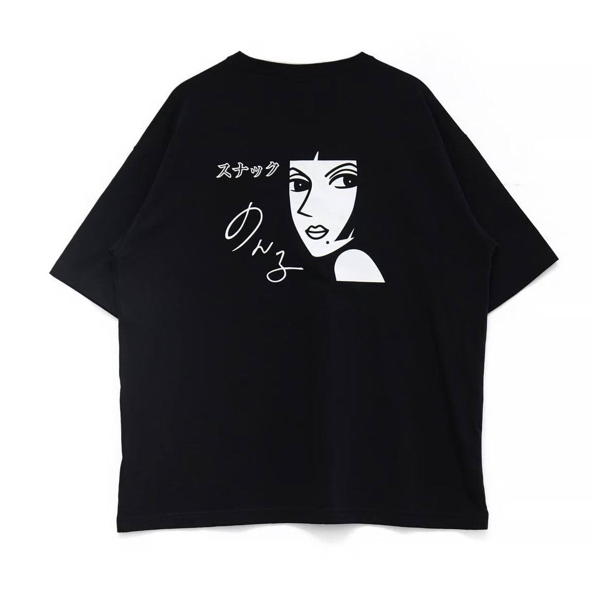 スナックのん子× NONBEE Tシャツ black/white | PAY ID