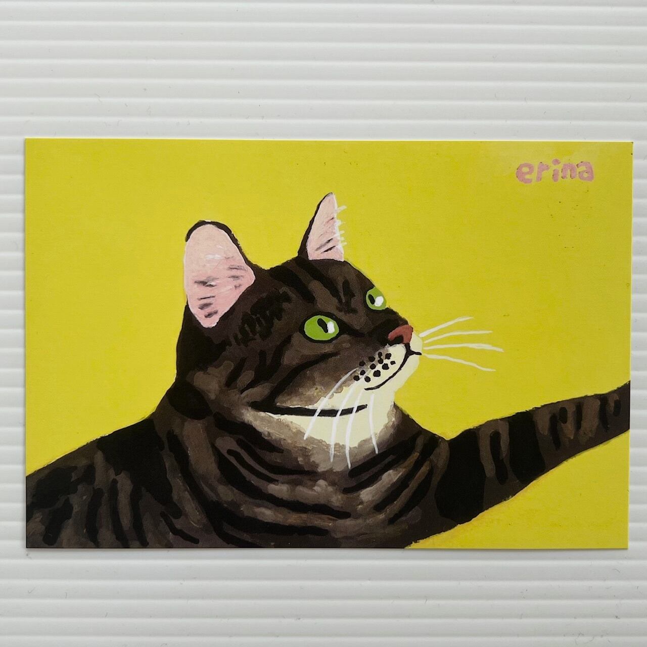 猫の絵ミニフレーム （中）Together | 山下絵理奈