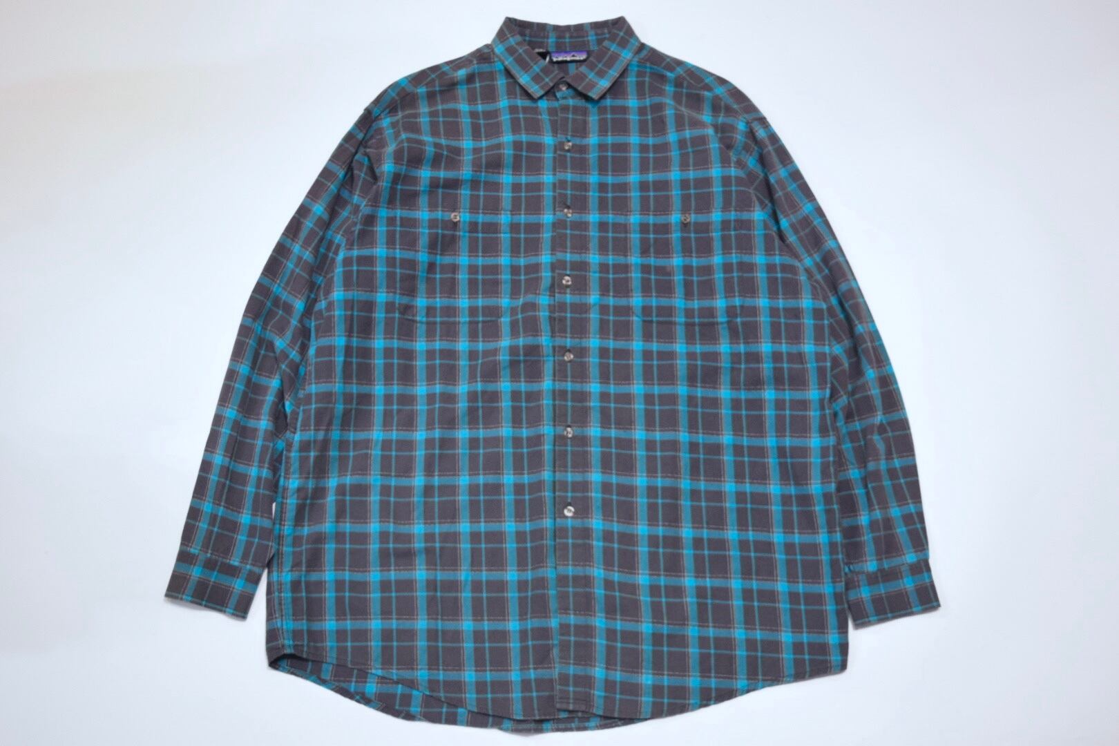 USED 90s patagonia flannel shirt -Large 01415