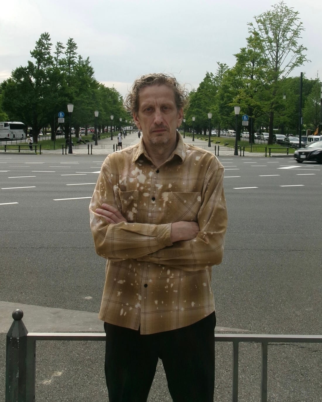 MIYAGI HIDETAKA×GDC】Cuban Shirt / NAVY | MIYAGIHIDETAKA