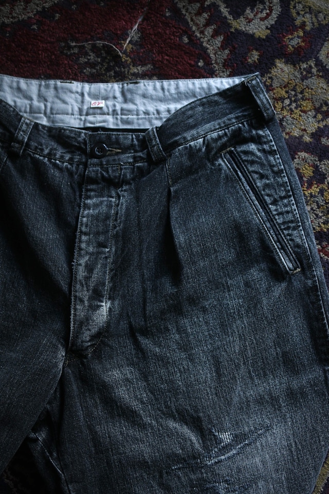 OUTIL / PANTALON MAGLIOC (FADED BLACK REPAIR)