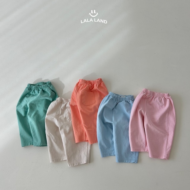 «sold out»«LaLa Land» スプリングコットンパンツ 5colors