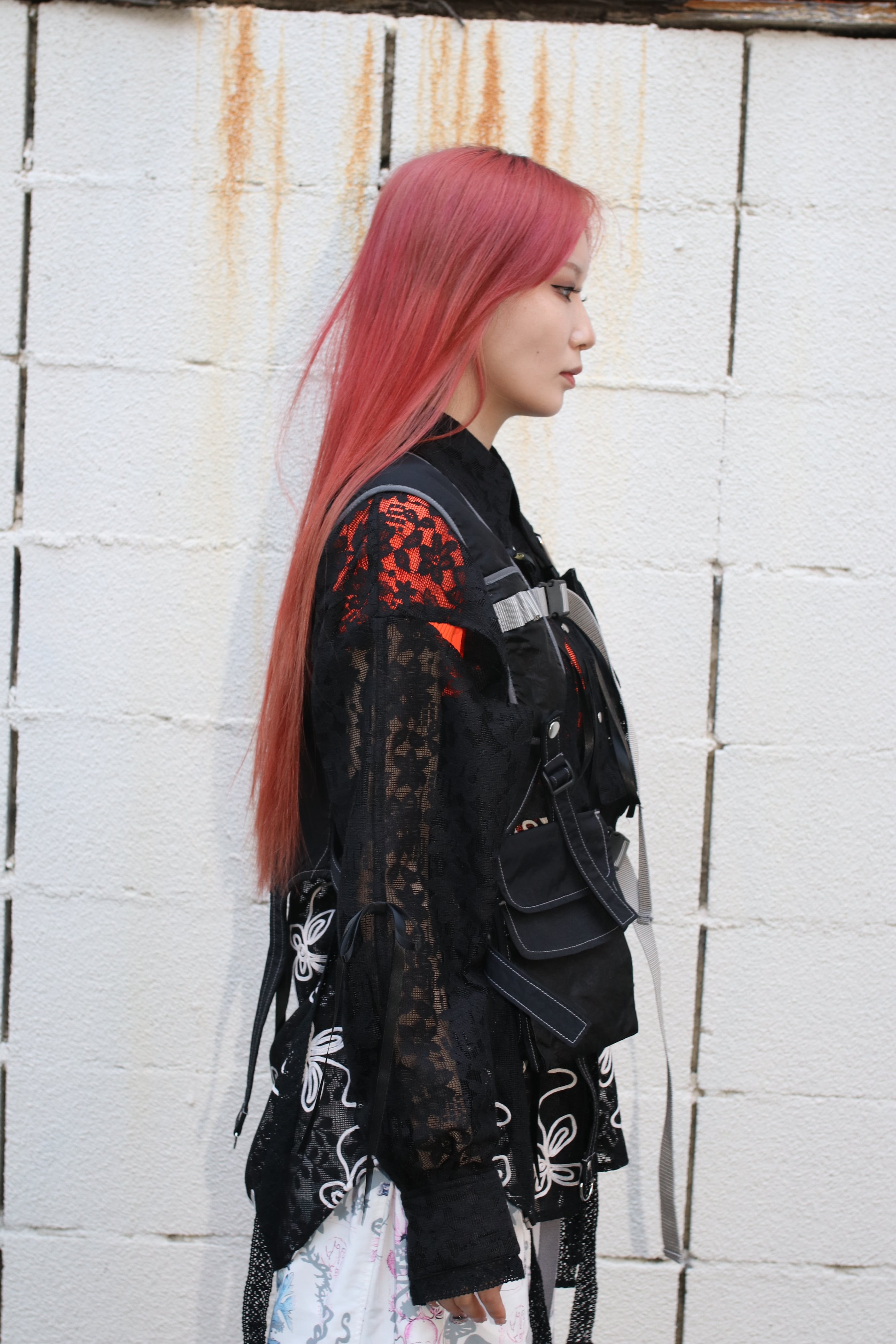 25SS】rurumu: utility pocket vest (BLACK) rrm25SS-VT01 | IAAAM