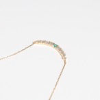 パライバトルマリン デザイン ネックレス K18  / 0.030ct / DA 0.240ct