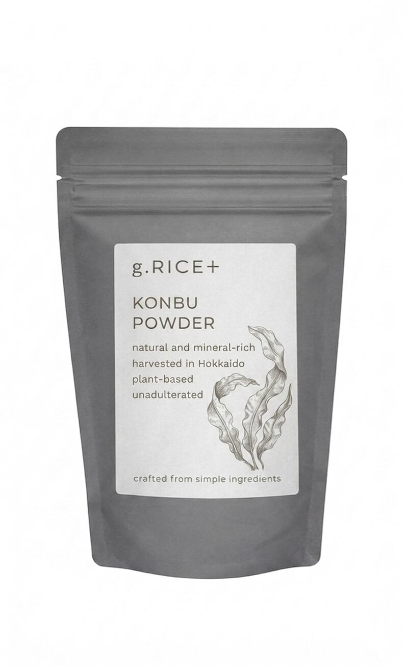 g RICE ＋  KONBU POWDER