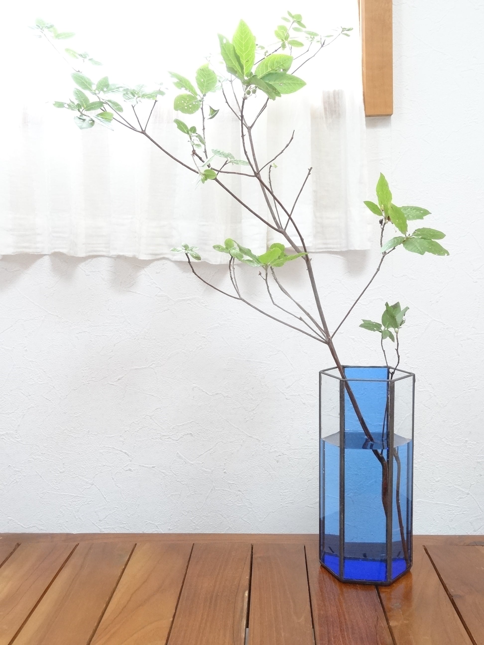 ステンドグラスフラワーベース「Bloom」Mサイズ | Glass&Art MOMO