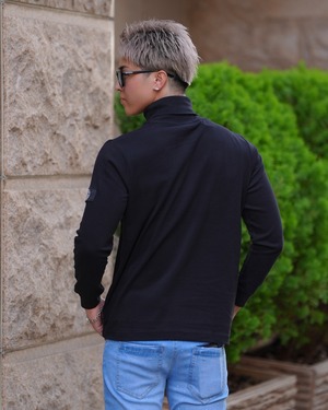 PREMIUM STRETCH TURTLE NECK【BEL-M-025】