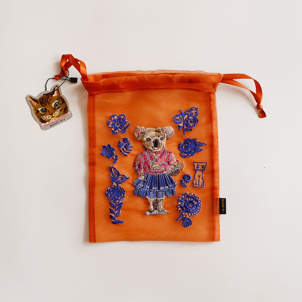 ナタリー・レテ オーガンジー巾着 コアラ | 世界のかわいいもの