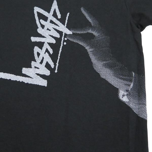 STUSSY ステューシー PARIS TEE パリ Tシャツ ブラック ショート