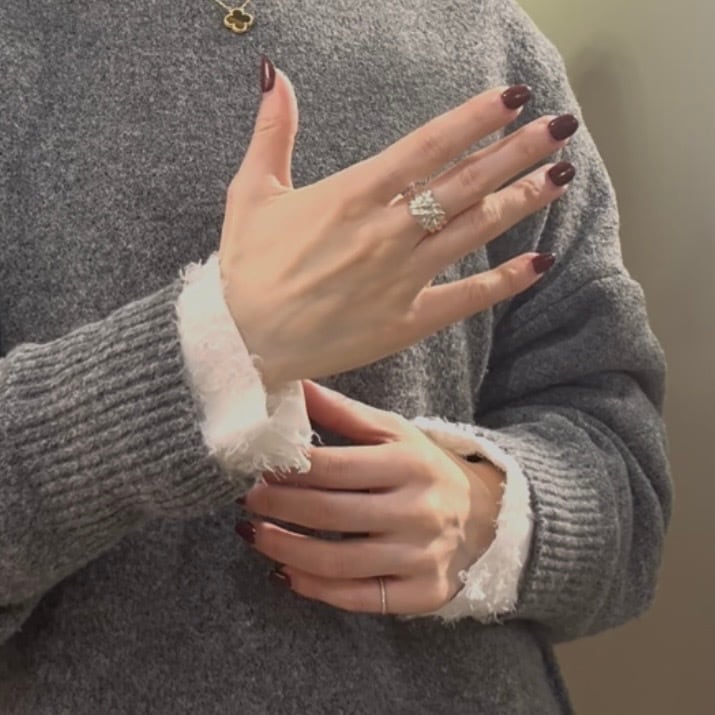 激レア【TIFFANY&CO.】2211 ワイドシグネチャーリング 11.5号