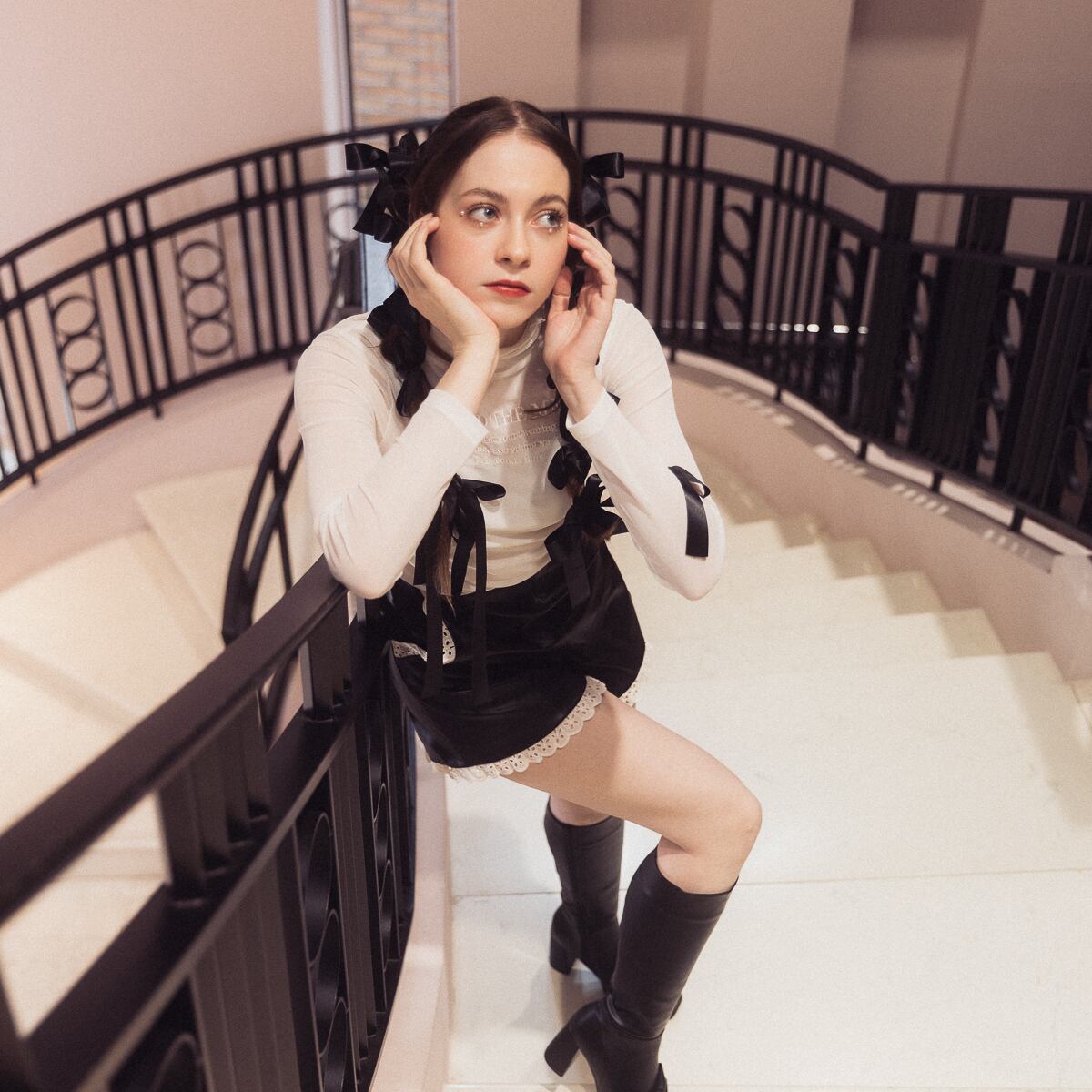 【painF/W】レースレザーショートパンツ | lilLilly official webstore
