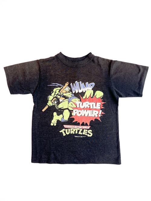 【130cm】VINTAGE 90's タートルズ  Tシャツ【10383】※