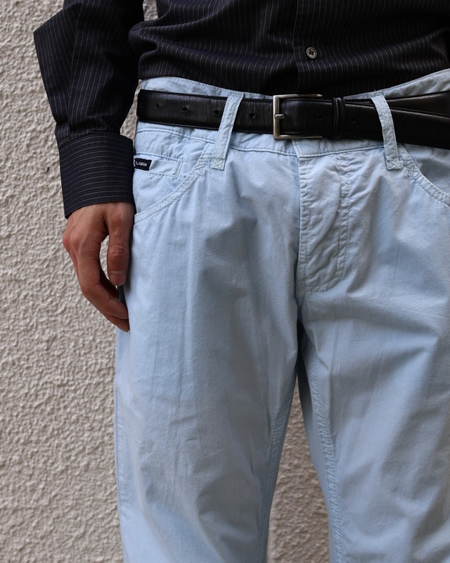【DOLCE&GABBANA】coloring slim fit trousers