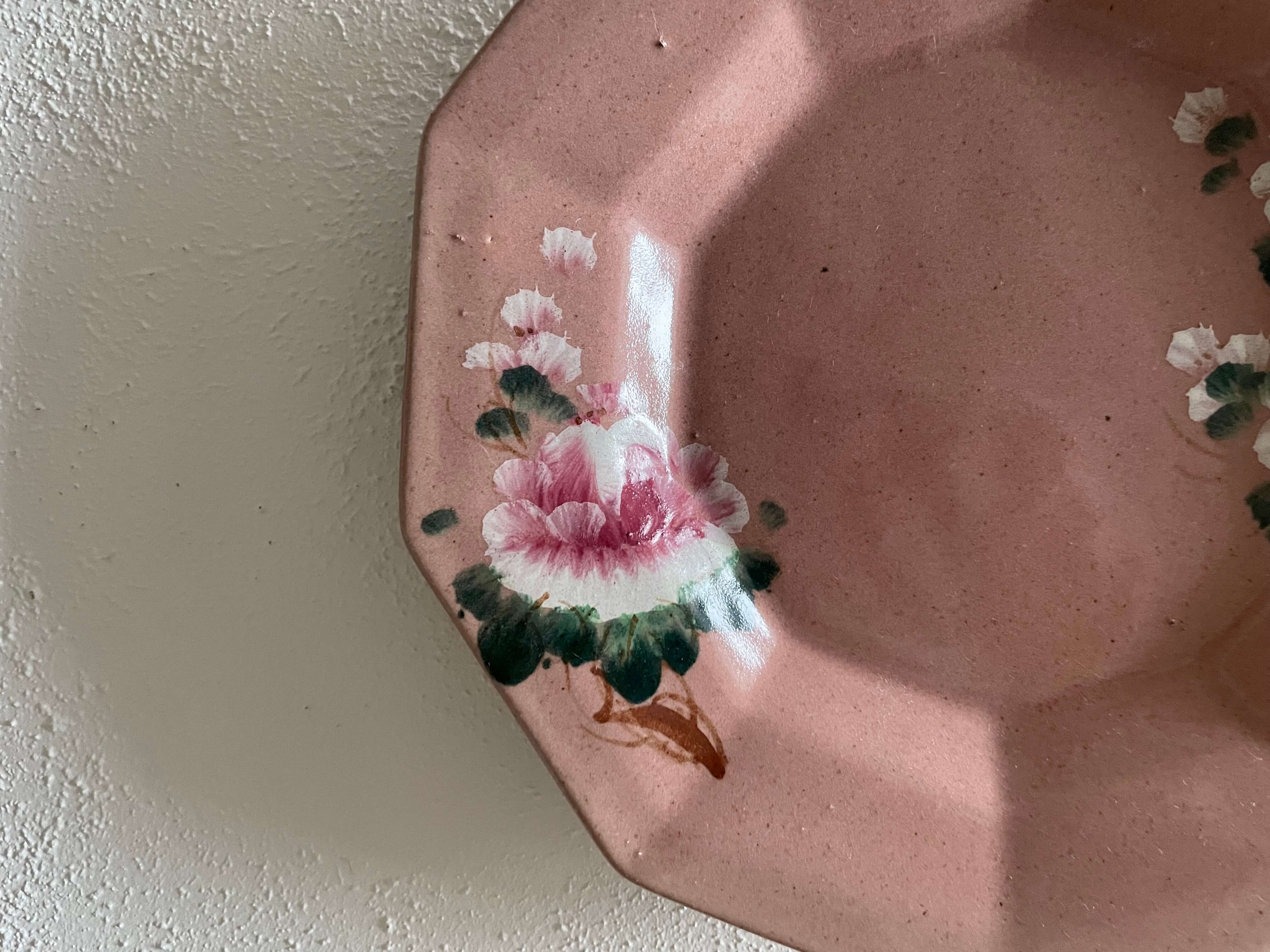 十角皿／7寸（2512em-11）