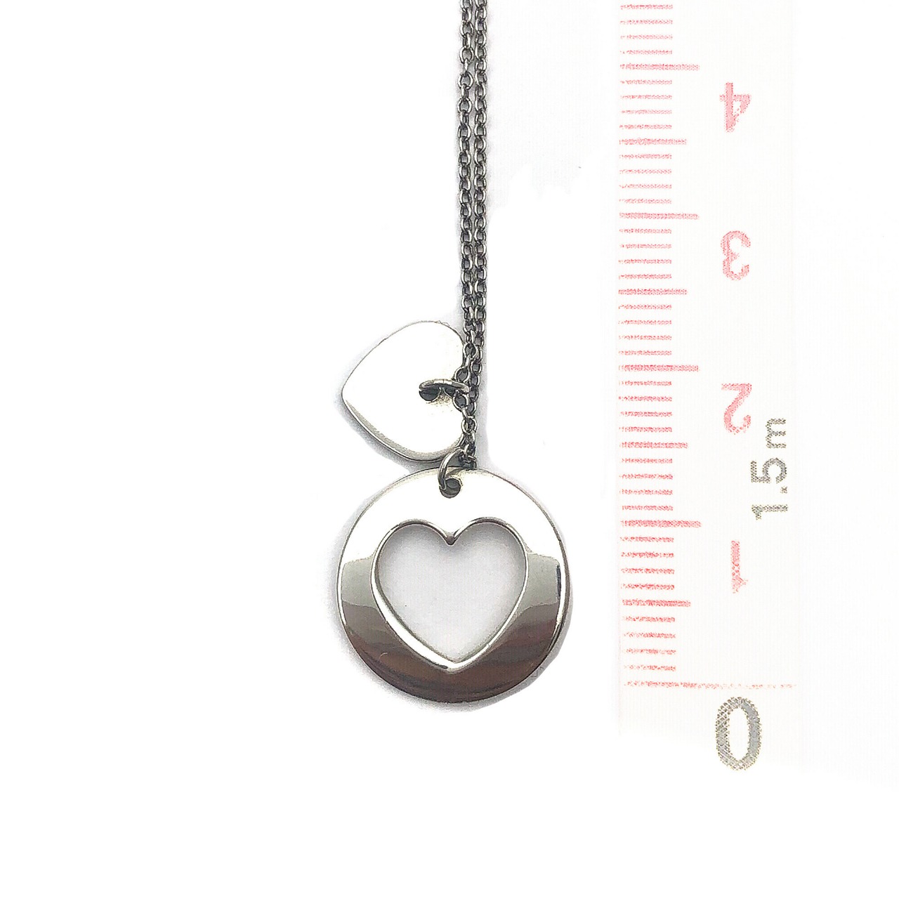TIFFANY&Co. Tiffany ティファニー ネックレス ハート くりぬき型 925 