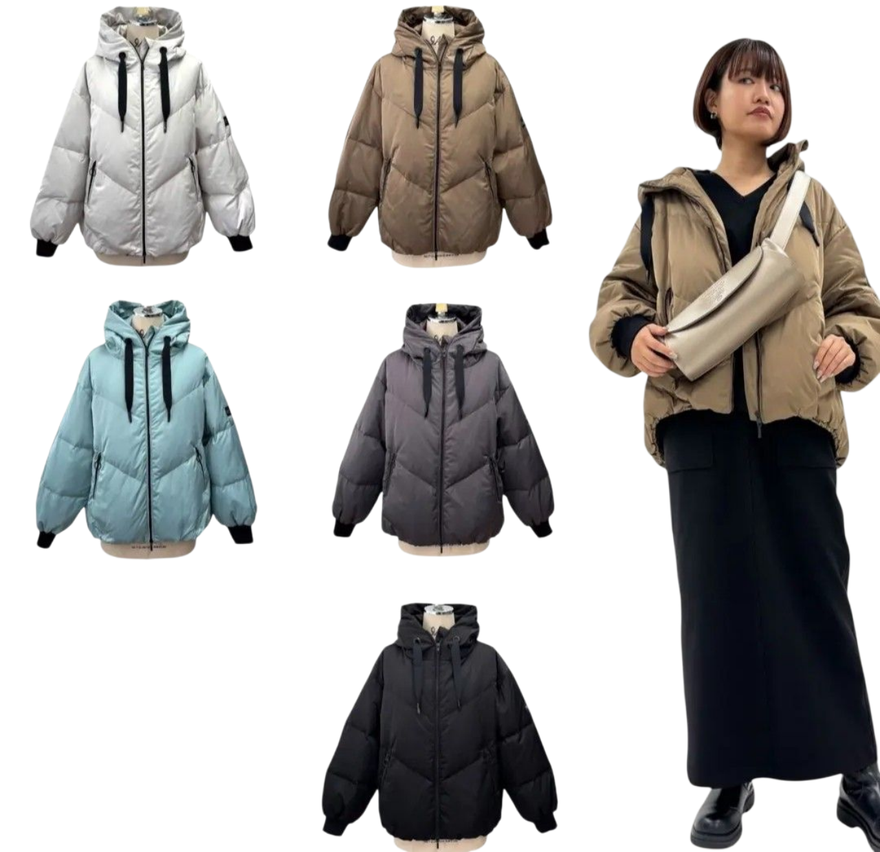 アヤン　ダウンベスト　チャコールグレー 楽天市場】AYANE アヤン ayane 2025AWダンガリーダウンベスト