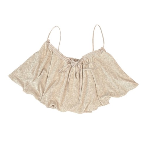 pile camisole/beige