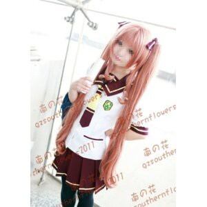 DK631　◆ あの夏で待ってる ★ 山乃檸檬 （やまの れもん）　風　★コスプレ衣装＋ウイッグセット　新品　完全オーダメイドも対応可能 8d7c1a7572203410450cbf387adfcf