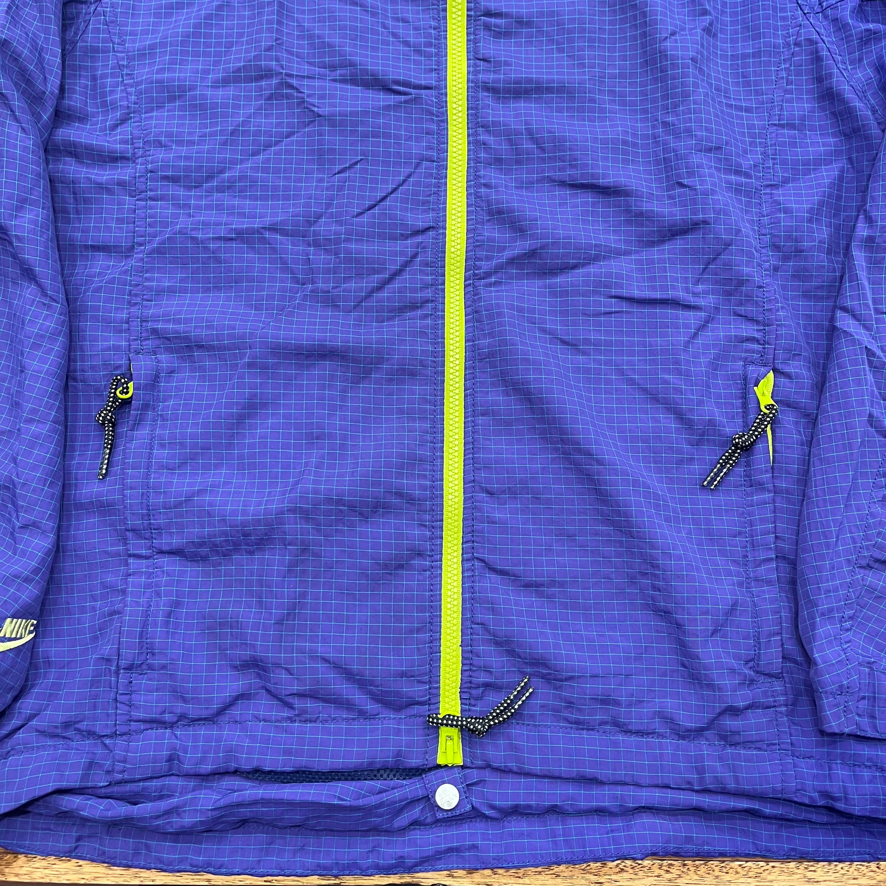 NIKE ACG MT. FUJI F/Z NYLON PURPLE GRIT JACKET L | safarionline