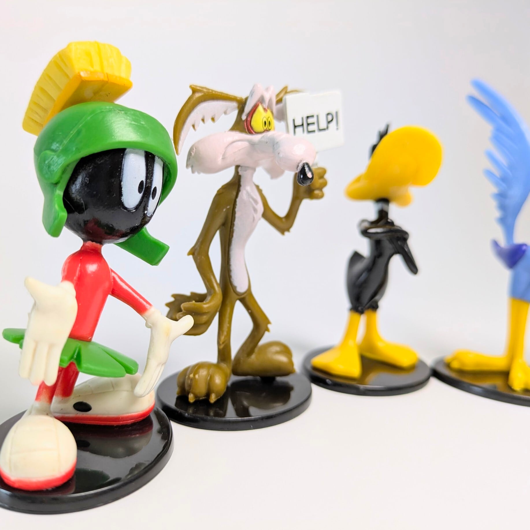 ☆ VINTAGE90' ☆ 【 Looney Tunes ( ルーニー・テューンズ )】 PVCフィギュア 5Pセット 〚アメリカン雑貨 アメトイ〛