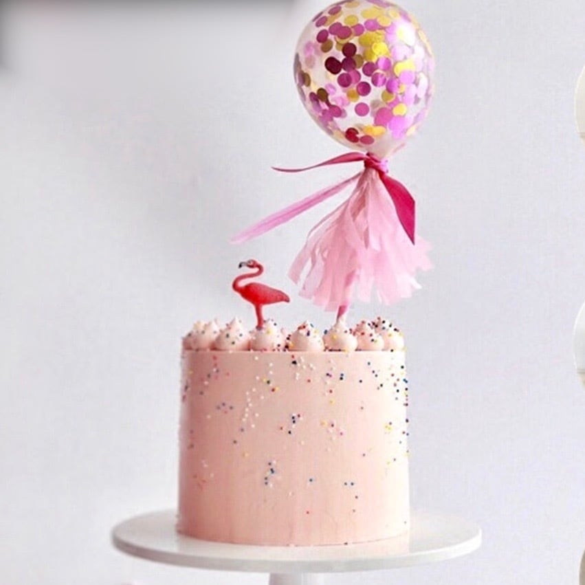 コンフェッティ入りミニバルーンケーキトッパー♪ | Pay ID