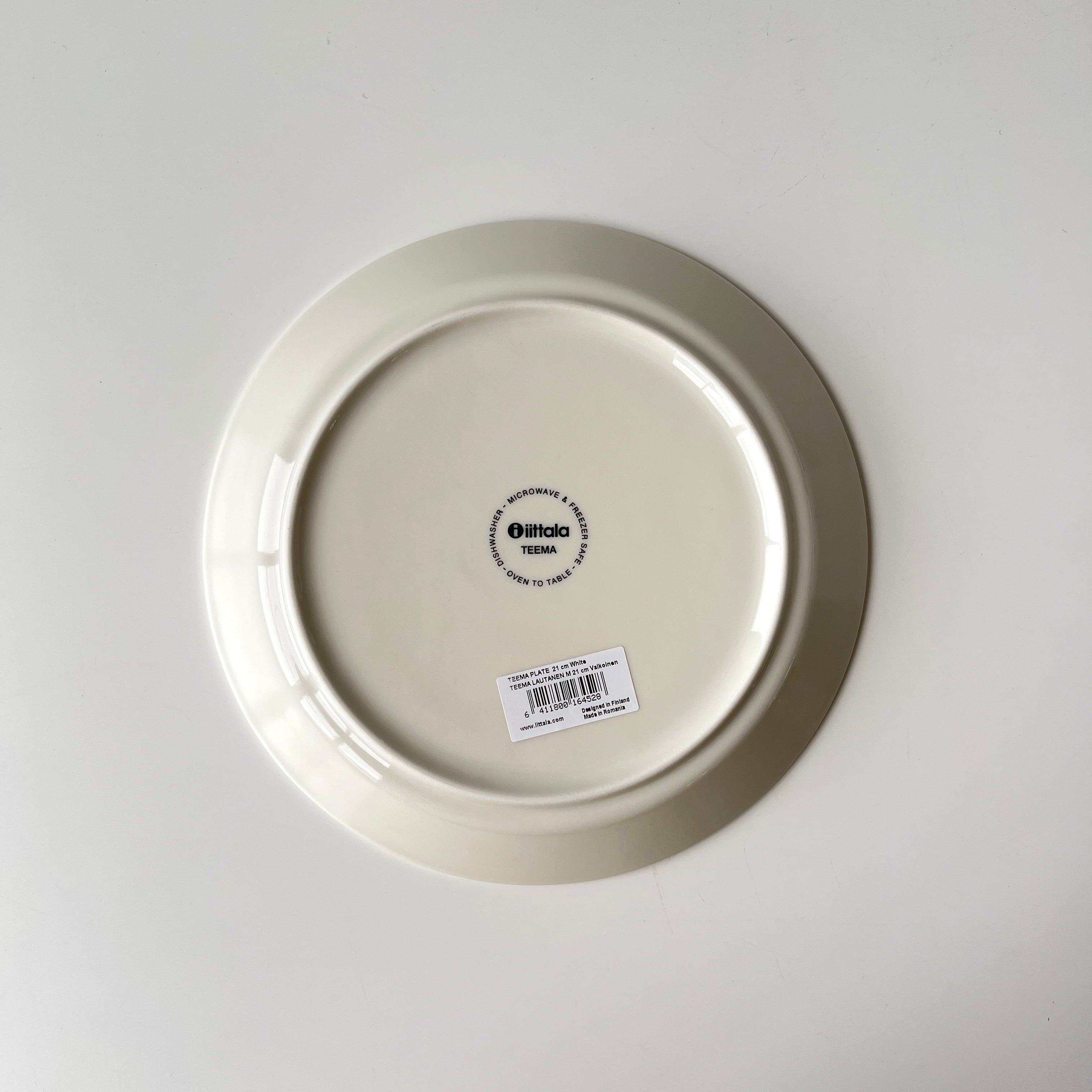 iittala Teema 正規品 イッタラ ティーマ プレート 21cm ホワイト 北欧