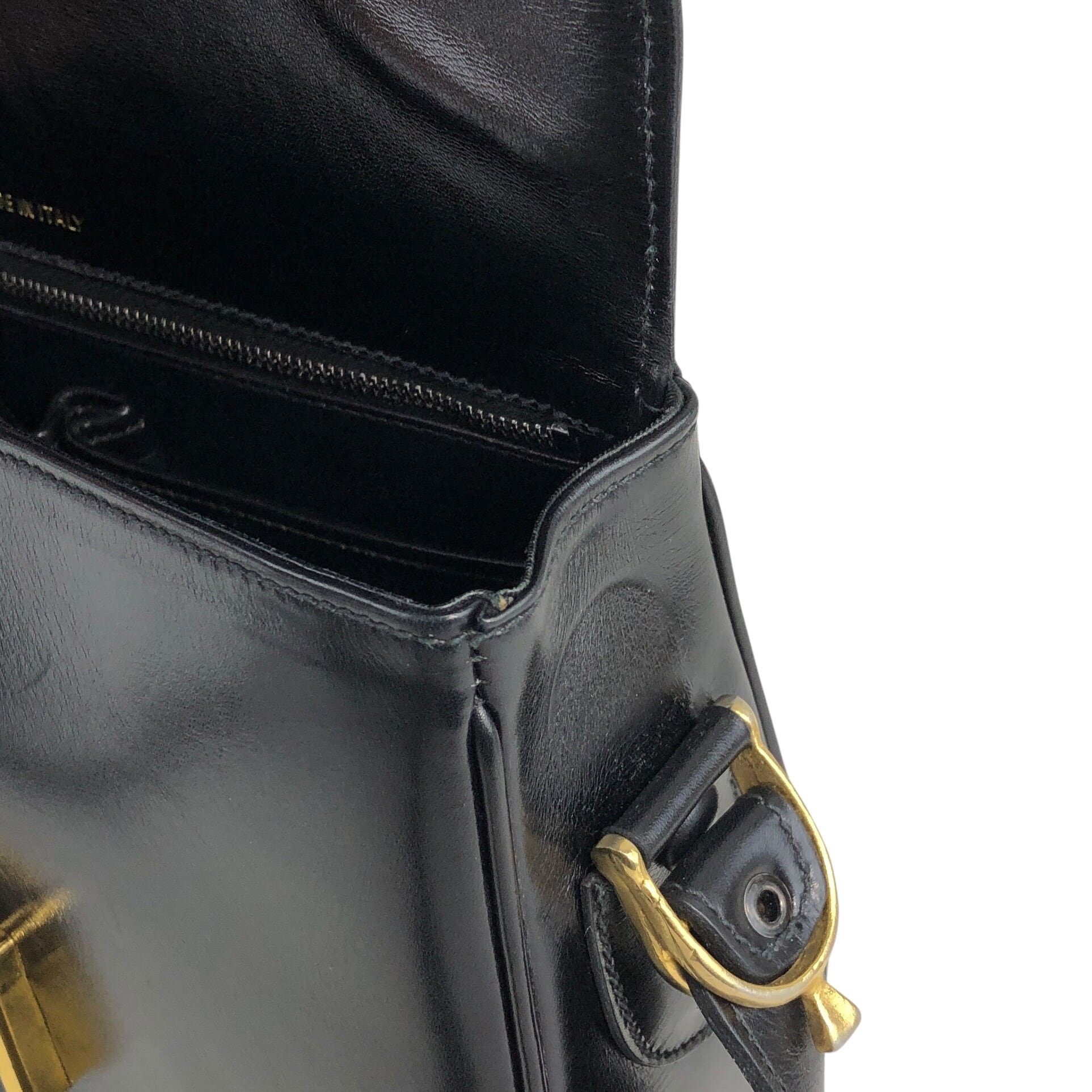 CELINE セリーヌ ショルダーバッグ ブラック 馬車 ホースキャリッジ CELINE セリーヌ ショルダーバッグ ブラック 馬車 ホースキャリッジ