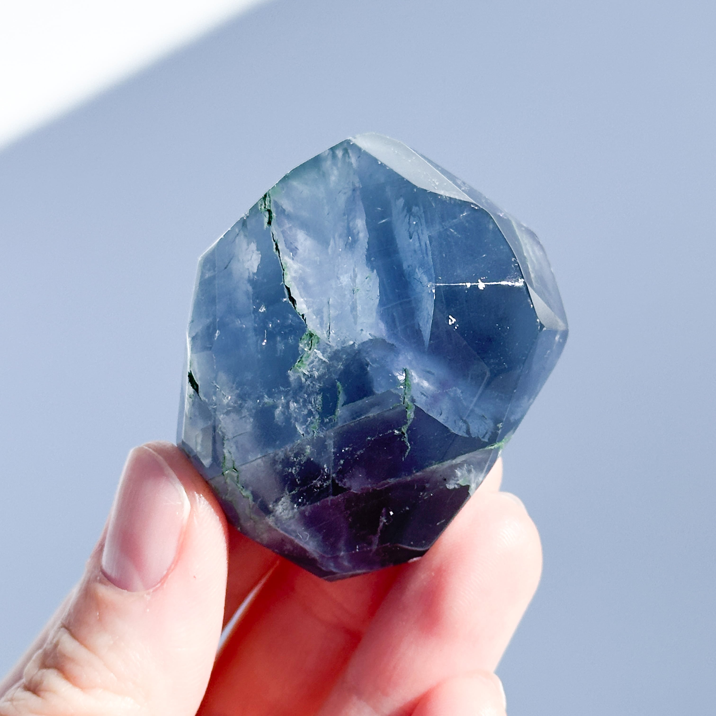 ブルーフローライト フリーフォーム 03◇ Fluorite ◇天然石・鉱物