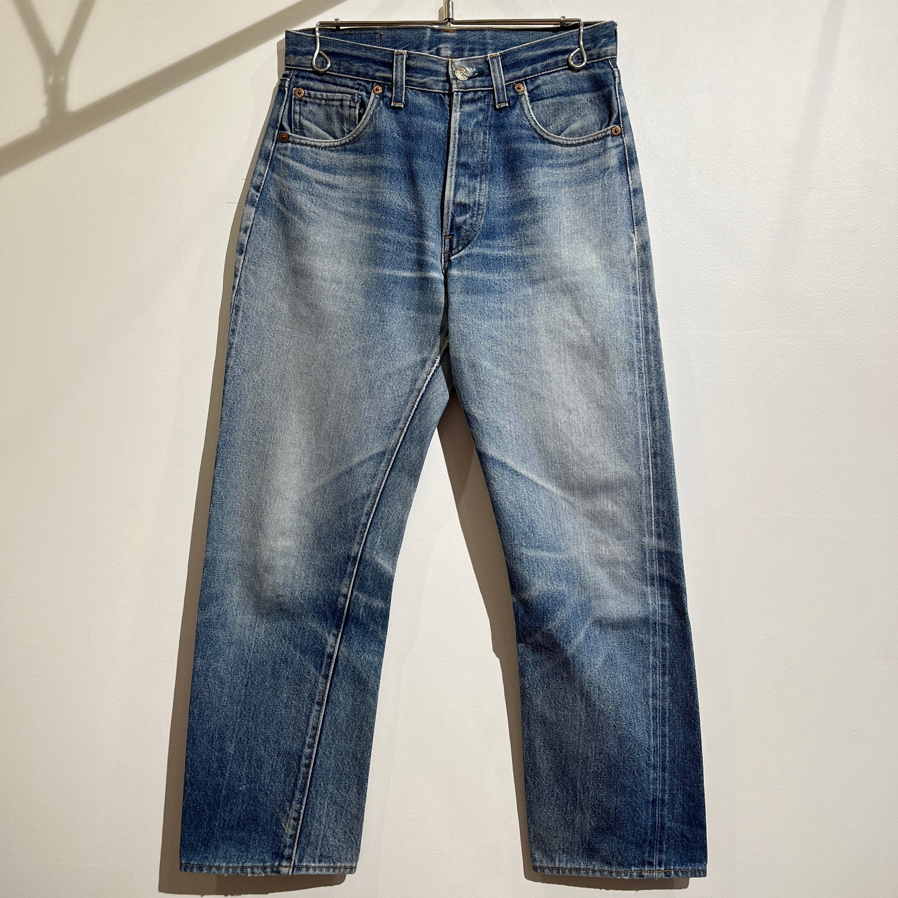 80s Levi's 501 Red Line Denim Jeans 80年代 リーバイス 501 赤