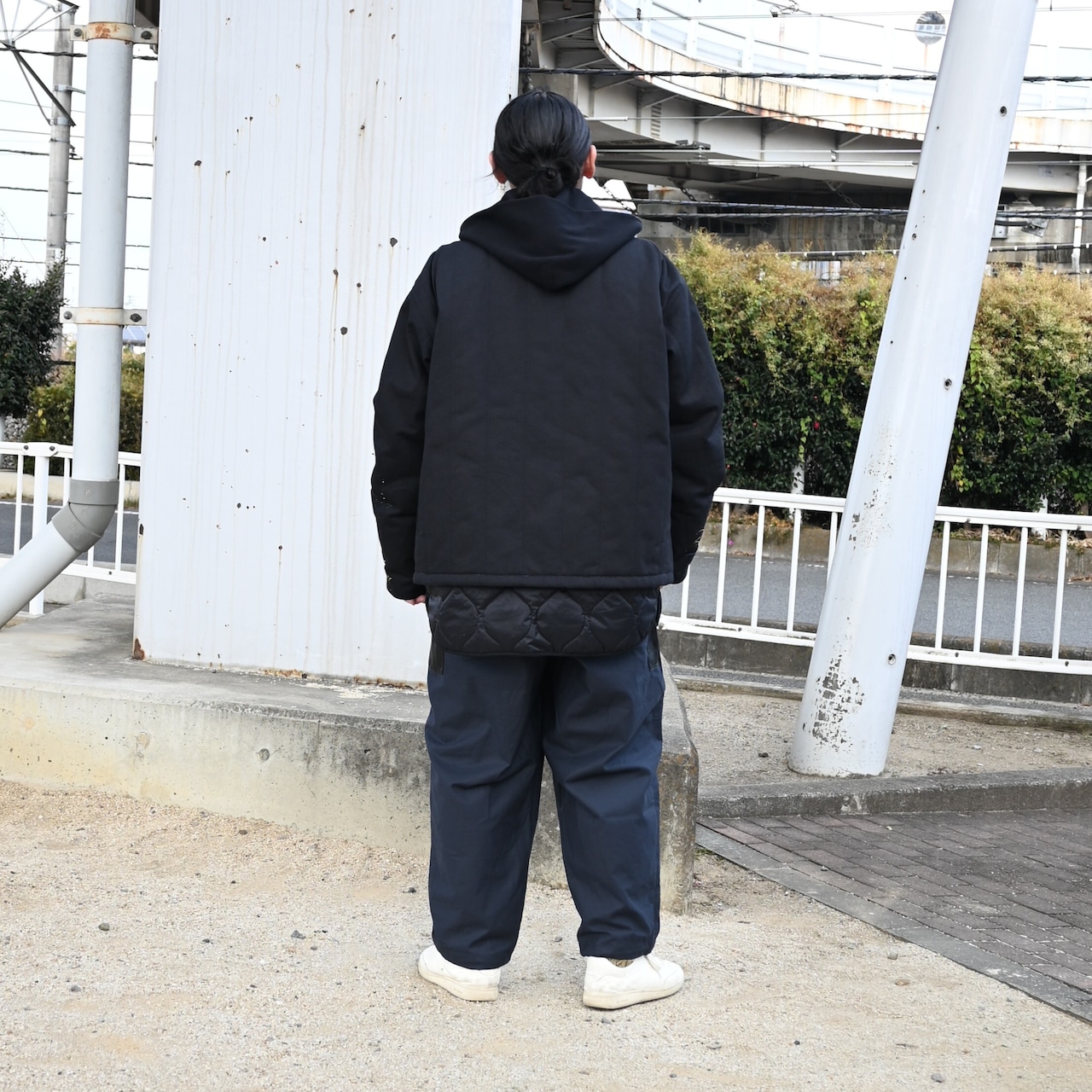 Leh / Quilting Docking Coverall Jacket コーディネート