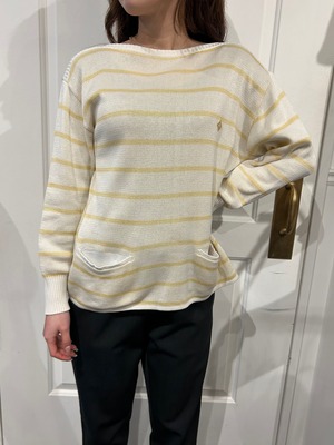 Christian Dior / vintage stripe knit.