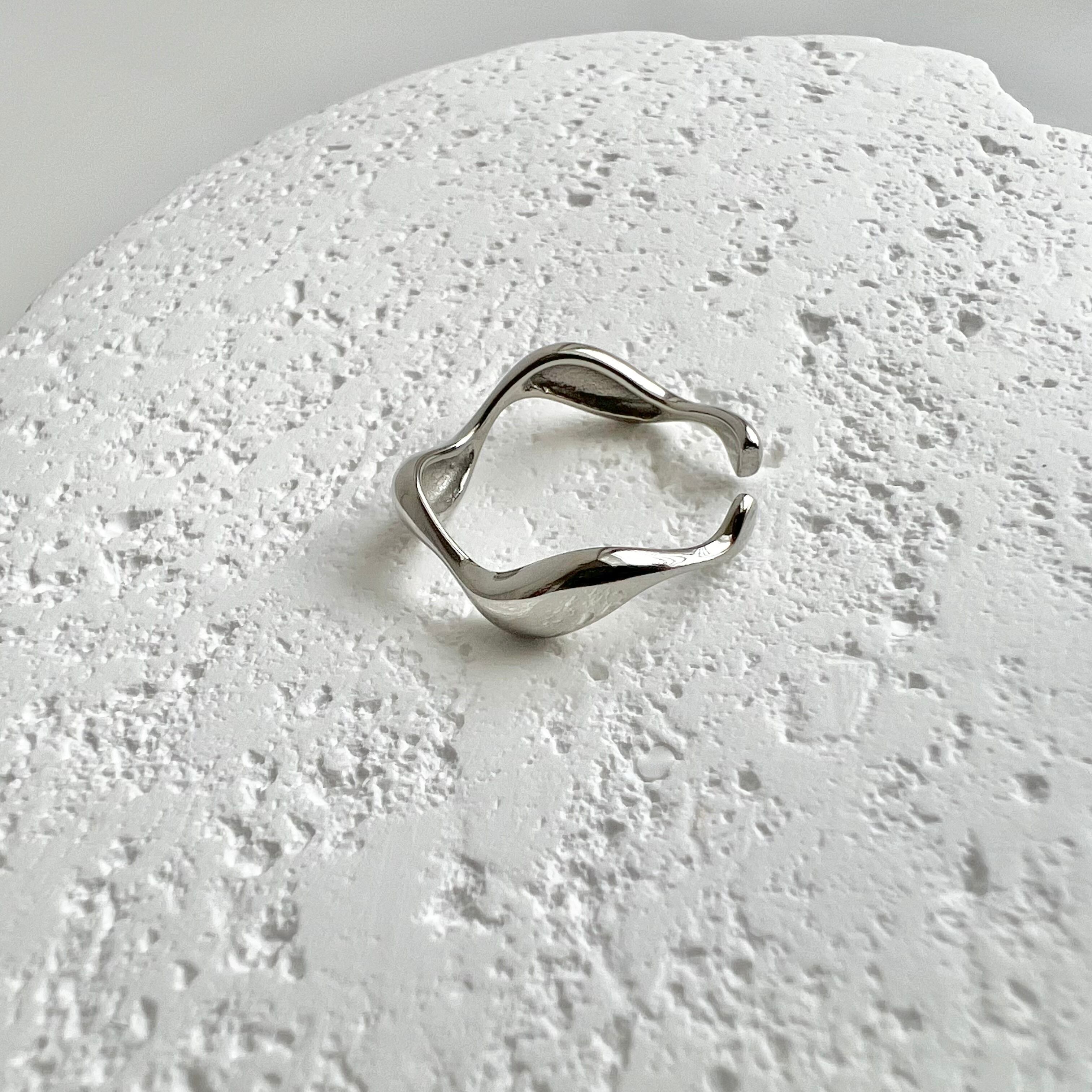 silver】なみなみリング＜MU select＞ | Handmade Accessory MU