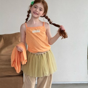 春ピュアカラーキャミソール&カーディガンセット