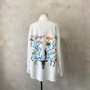 Antlers shirt / White【synergy/FBC×SDC】