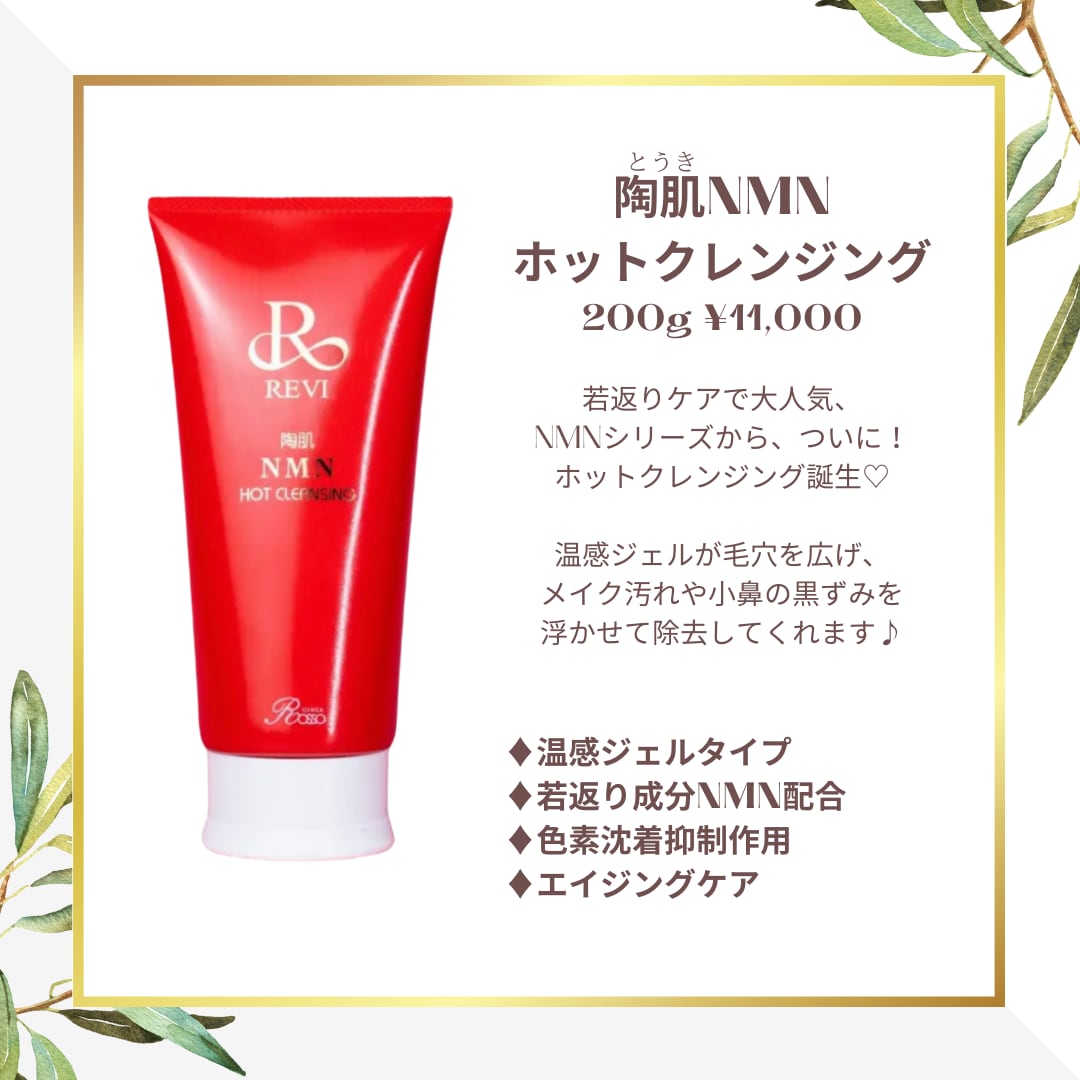SALE／37%OFF】 NMNホットクレンジング 洗顔 セット ルヴィ REVI