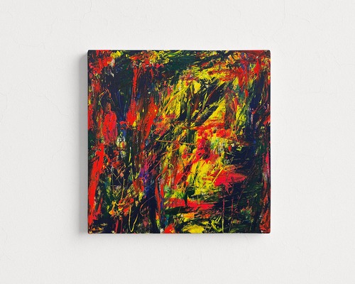 【1点限定】■「No Title (原画) #NT4」縦60.6 cm × 横60.6 cm  (S12号)【送料込】