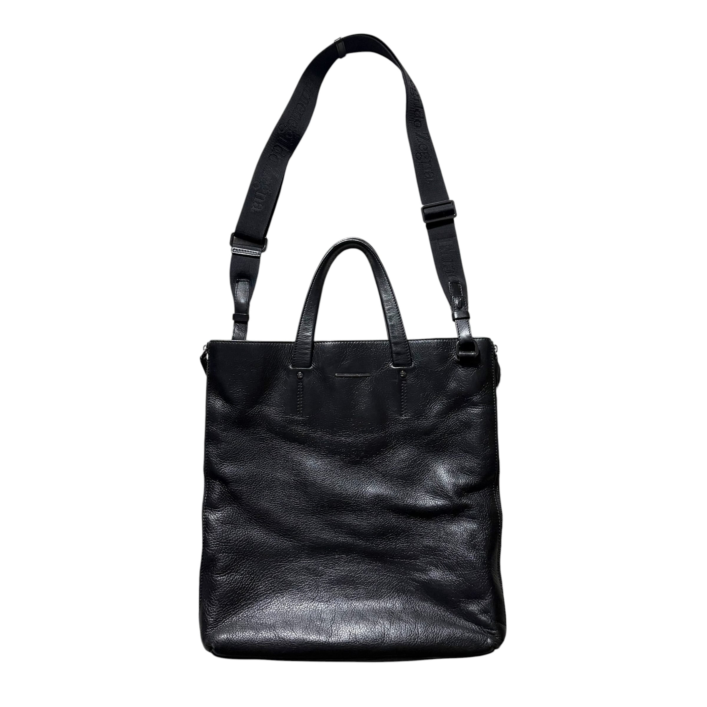 archive MIU MIU leather × nylon waist pouch “miu miu” | NOIR ONLINE