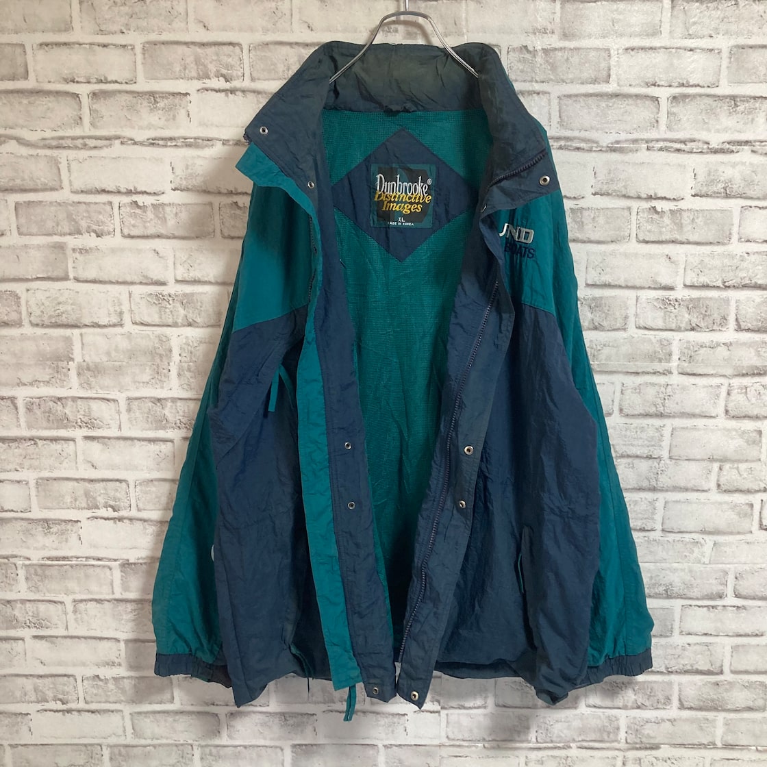 Dunbroke Distinctive Images】Nylon jacket XL 90s vintage ナイロン 