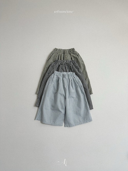 atomeme［取寄］muse check pants 25summer