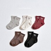 韓国子供服 / VIVID-I / 26Autumn /リトルソックス４セット / 靴下/ 秋服 *onesize*